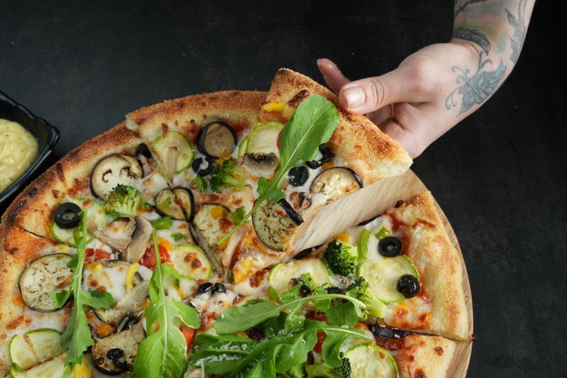 pizza factory veggie garden pizza