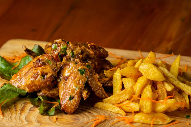 pizza factory truffle fries side dish