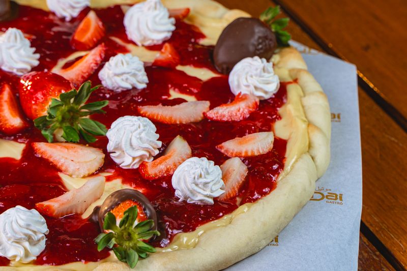 pizza factory nutella pizza dessert